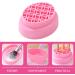 PATKAW Makeup Brush Cleaner Bowl Silicone Makeup Brush Cleaner Mat Scrubber with Brush Drying Holder Cosmetic Cleaning Tool Organizer for Powder Puffs Sponges - Buy Online on GoSupps.com