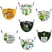 Timess women men anti wind dust protection green monster 3d funny mouth and nose protection multifunction cloth Bandana Neckuch washable reusable adult mouth protection (7pcs)