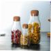 IMIKEYA Glass Storage Tank 3pcs Container Sealed Jar Dried Fruit Wooden Glass Sealed Cans 1 - Buy Online on GoSupps.com