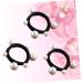 FRCOLOR Pearl Hair Ties wedding hair tie ponytail ponytail ties ponytail holders bead hair tie hair rope ponytail hair ponytail for women Hair Accessories towel pearl Pearl Hair Tie - Buy Online on GoSupps.com