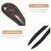 Lurrose Natural Ebony Hair Stick - Wooden U-Shaped Hair Fork Chopsticks - Retro Hairpin Clip (Random Color) - Buy Online on GoSupps.com