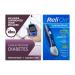 ReliOn Lancing Device +"Look After Your Diabetes - Better Idea Guide" | Includes 10 Ultra-Thin Lancets