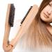 EXCEART Hair Straightener Brush - Best Flat Iron for Knotty Hair | Men's Wooden & Bamboo Comb - Buy Online on GoSupps.com