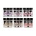 Mia Secret Acrylic Powder COVER Set - Baby Pink/Cool Pink/Natural/Peach/Almond/Golden - 1 oz (6pc) - Buy Online on GoSupps.com