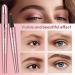 CYZJPRVN 3D Magic Eyebrow Pencil Waterproof Micro Eyebrow Pencil with 4 Forked Tips Eyebrow Tattoo Pen Long Lasting Magic Eyebrow Pencil Dark/Light Brown - Buy Online on GoSupps.com