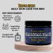 KING SKIN Charcoal Black Body Butter I Infused with Fine Smoky Fragrance with notes of Vanilla Spices & Cedarwood I Packed with Shea Butter & Avocado I Long Lasting Deep Hydration for Men I 6 oz - Buy Online on GoSupps.com