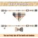 Classic Plaid Bow Tie Cat Collar with Bell - 2 Pack Adjustable Collars for Cats and Small Dogs - Beige Plaid Design - Buy Online on GoSupps.com