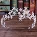 NSLS Bling Rhinestone Star Crown Headband for Women, Teens, Girls - Silver Star Tiara Bridal Hair Accessory - Buy Online on GoSupps.com