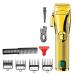 Hair Clippers for Men Professional LED For Men Rechargeable Adjustable Hair Clipper Hair Trimmer Finishing Electric Haircut With 2500mah Battery