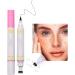  Bexdug Waterproof Freckles - Dot Makeup Pen 2-in-1 Waterproof Faux Freckles & Eyeliner Long-Lasting Natural Look for Women and Girls Skin Beauty - Buy Online on GoSupps.com