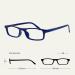 Buy Designer Matte Navy Blue Reading Glasses | Lightweight +1.50 Spring Hinges for Men & Women | The Reading Glasses Company - Buy Online on GoSupps.com