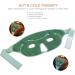 Eurow Luxe Hot & Cold Thermal Clay Half Coverage Face Mask Adjustable Strap Green | International Shipping Available - Buy Online on GoSupps.com