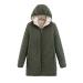 Coat women long Elegant jacket winter trench coat autumn wool coat winter coat transition jacket women leisure jacket business jacket winter jacket women winter long warm warm winter jacket women short army green xl