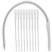 Sink Snake 10pcs Drain Cleaning Stick Drain Hair Catcher Drain Epilator Tool Hair Drain Hair Remover Sink Hair Remover Drain Brush Pipeline Drain