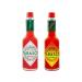 Hot Pepper Sauce Bundle with Tabasco Original Red Pepper Hot Sauce 57ml and Extra Hot Habanero Pepper Sauce 60ml (Pack of 2 Mixed Bundle)
