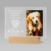 Personalized Dog Memorial Night Light - Custom Photo Pet Loss Gift with Name & Date - Cat Memorial Frame - Sympathy Gift - Buy Online on GoSupps.com