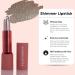 Mynena Nude Shimmer Lipstick with Silver Gold Glitter - Hydrating Formula, Vibrant Color | Talc-Free, Paraben-Free, Gluten-Free, Cruelty-Free, Sulfate-Free - Ginger - Buy Online on GoSupps.com