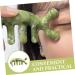 Magiclulu Jade Massage Comb - Scalp & Body Massager Tool | Natural Jade Handicrafts | 11.50x4.50cm Green - Buy Online on GoSupps.com