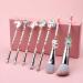 Shop WBTY 7 Cute Unicorn Makeup Brushes Set | Kawaii Eyeshadow Blush & Concealer Brushes with Metal Grip & Storage Bag - International Shipping Available! - Buy Online on GoSupps.com