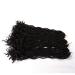 3 Packs 20 Inch Eunice Curly Faux Locs Crochet Hair - Dreadlocks & Goddess Braids (22 Roots/Pack) - Synthetic Hair for International Shipping - Buy Online on GoSupps.com