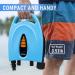 Airbank Electric Paddle Board Pump 20 PSI - Dual Stage Fast Inflator for SUP, Inflatable Boats & Pools - 12V DC Car Connector - Blue - Buy Online on GoSupps.com