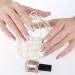 WNDUOKXH Mirror Armor Nail Polish For Chip-Resistant Manicure And Then Brush Another Layer After Dries. Is Recommended To Brush - Buy Online on GoSupps.com