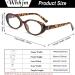 Buy Retro Oval Blue Light Blocking Glasses for Men & Women - 90s Tortoise Frame 54mm Eyewear for Computer & TV - Buy Online on GoSupps.com