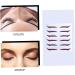 LALAFINA 12 Pairs Glitter Eyeliner Adhesive Eyeliner Stickers Single Side Eyelid Decal Eyeliner Decal Miss - Buy Online on GoSupps.com