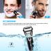MAX-T Electric Shaver for Men - Wet & Dry, USB Rechargeable, Pop-Up Trimmer | IPX7 Waterproof Foil Razor - Black - Buy Online on GoSupps.com