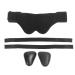 Adjustable inguinal hernia support belt reliable care for small intestine hernias comfortable fit with professional care (m) Black M