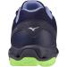 Mizuno Unisex Wave Phantom 3 Indoor Shoes - 40.5 EU - Eblue Techgreen Lolite | International Shipping Available - Buy Online on GoSupps.com