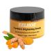 EXQST Lightening Turmeric Scrub for Dark Spots Natural Exfoliating Salt for Body and Face Natural Turmeric Scrub for Dark Spots Smoothing Exfoliator for Underarms