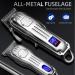 Hair Clippers for Men 2 In 1 Full Metal Combo Kit Barber Hair Clipper For Men Professional Electric Beard Hair Trimmer Rechargeable Haircut - Buy Online on GoSupps.com