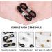 Stahad 80 Pairs Anti-Slip Buckles for Glasses Chains - Adjustable Silicone Straps for Sunglasses Clips & Belts - Color Sorted | 2x0.5cm (2pcs) - Buy Online on GoSupps.com