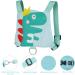 AOMIG Baby Walking Reins and Toddler Safety Harness - Green Dinosaur Safety Leash for Boys and Girls - Buy Online on GoSupps.com