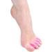 Buy Weikeya Toe Corrector - Ergonomic Silicone Toe Separator for Comfortable Feet | Wear-Resistant Design for Men & Women - Pink - Buy Online on GoSupps.com
