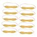Angoily 30 pcs Eyebrow Fake Beginner Skin Supply Silicone Practice Headband Professional for