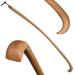 Back scratcher "Lea" made of beech wood 50 cm long and curved