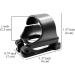 SIXQJZML 2 Pieces Scuba Dive Universal Plastic Clip Snorkel Keeper Retainer - Black - Buy Online on GoSupps.com