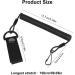 Belihome Paracord Tactical Lanyard | Elastic Fishing Key Ring | Durable Spiral Keychain Safety Rope - Buy Online on GoSupps.com