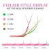Q&D LASH Premium Silk Eyelash Extensions | M-0.05-MIX 8-15mm | Professional Ultra Dark Lashes - Buy Online on GoSupps.com
