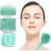 Rongweiwang Silicone Facial Cleansing Brush - Exfoliating & Massaging Double Head Brush for Deep Cleansing - Green - Buy Online on GoSupps.com