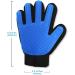 Pets First Deshedding Grooming Gloves for Dogs & Cats - Professional Pet Hair Remover & Cleaning Mitt - Buy Online on GoSupps.com