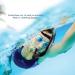 WACOOL Training Headstrap Dry Top Snorkel with Purge Valve for Swimming and Diving - Black - Buy Online on GoSupps.com