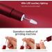 Electric Nail Drill Machine Cordless Portable Rechargeable 15000RPM Forward & Reverse Design Polishing Shape Nail File Set for Gel Nails/Acrylic Nails/DIY Manicure & Pedicure Red - Buy Online on GoSupps.com