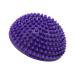Minkissy Durian ball trigger point massage ball body relaxing massager foot massage device deep tissue massage ball fitness massage balls lacrosse ball leg roller violet light office pvc 16x16x8cm purple