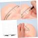 Housoutil 50pcs Eyebrow Positioning Ruler Stickers Eyebrow Template Eyebrow Positioning Tool Disposable Suite - Buy Online on GoSupps.com