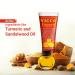 Vic.co Turmeric Skin Cream with Sandalwood Oil - 100% Natural For Healthy & Clear Skin All Skin Types - 50 gm Pack of 3 - Buy Online on GoSupps.com