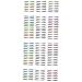 Didiseaon 18 Pcs Eyeliner Adhesive Eye Line Instant Eyelid Lift Strip Lash Tape Flash Plastic Beauty Products