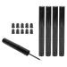 Mascara Bottle Spiral Design Mascara Tubes with Rubber Stopper for Lip Gloss for Liquid Eyeliner